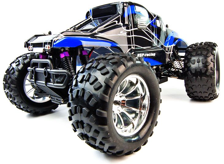 BUG CRUSHER 2.4G ELECTRIC RC MONSTER TRUCK - WITH FREE SPARE BATTERY WORTH £14.99!