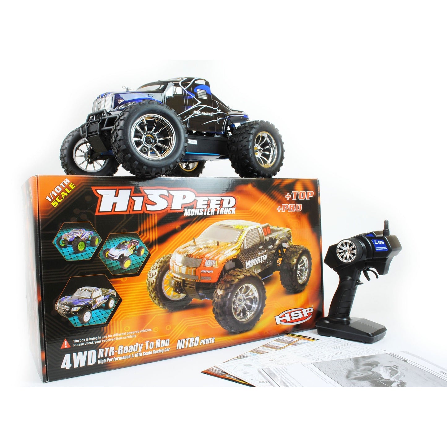 BIG RIG NITRO REMOTE CONTROL MONSTER TRUCK