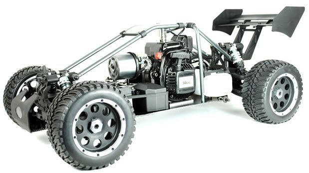 FS RACING 30CC 1/5TH PETROL RADIO CONTROLLED BUGGY - 2.4GHZ