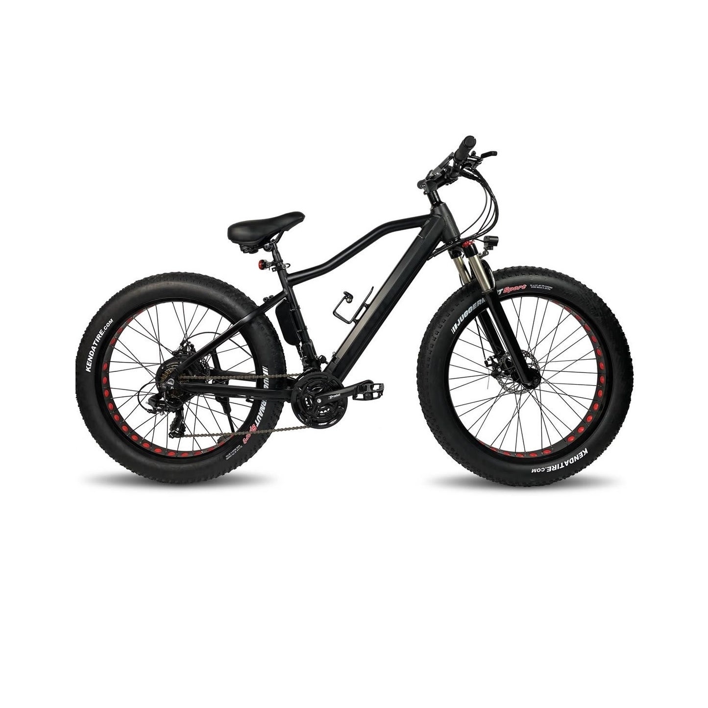 ELECTRIC FAT BIKE 26" MTB MATT BLACK