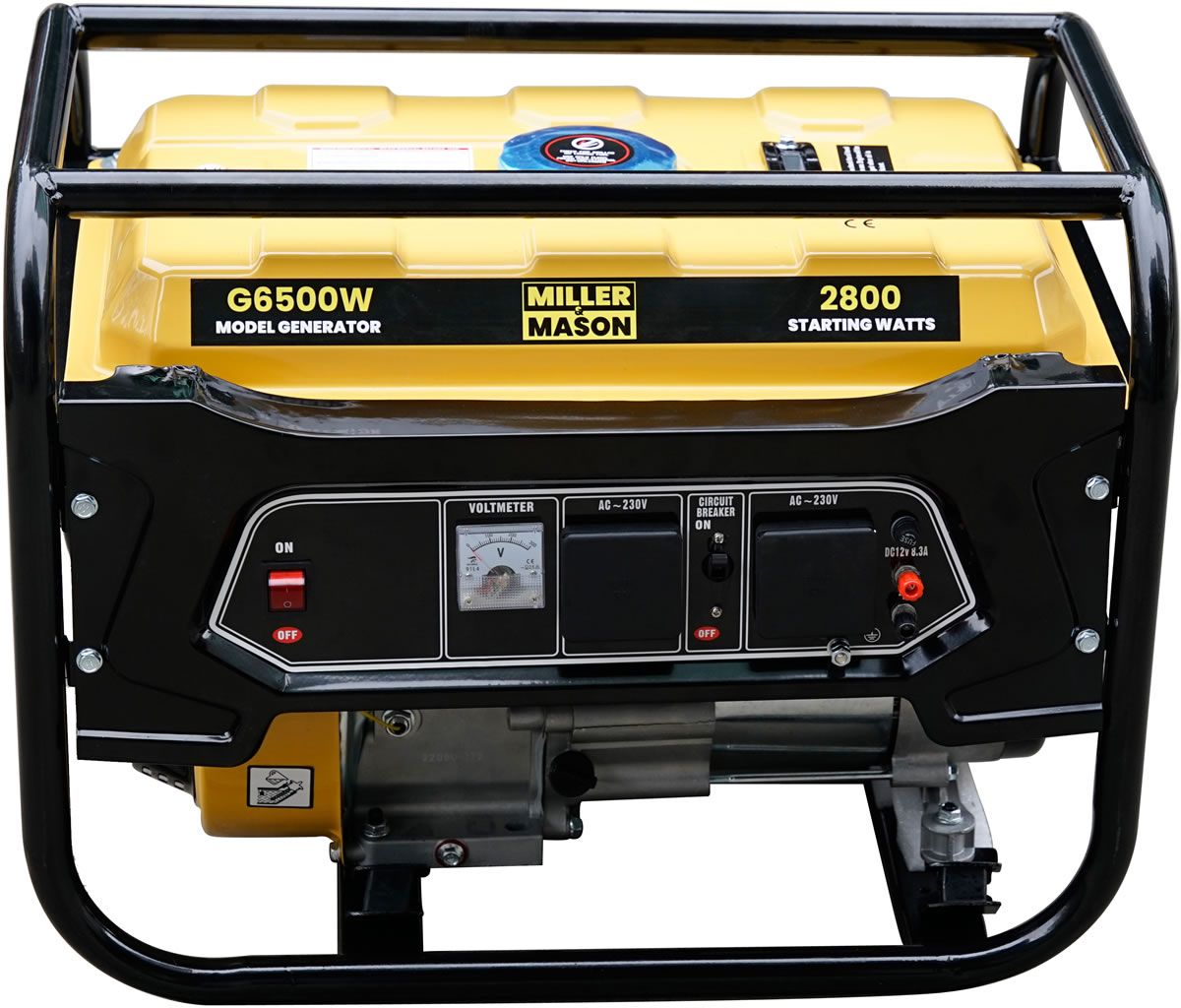 Portable Petrol Generator 3.4KVA 2800W 7HP 4 Stroke G6500W