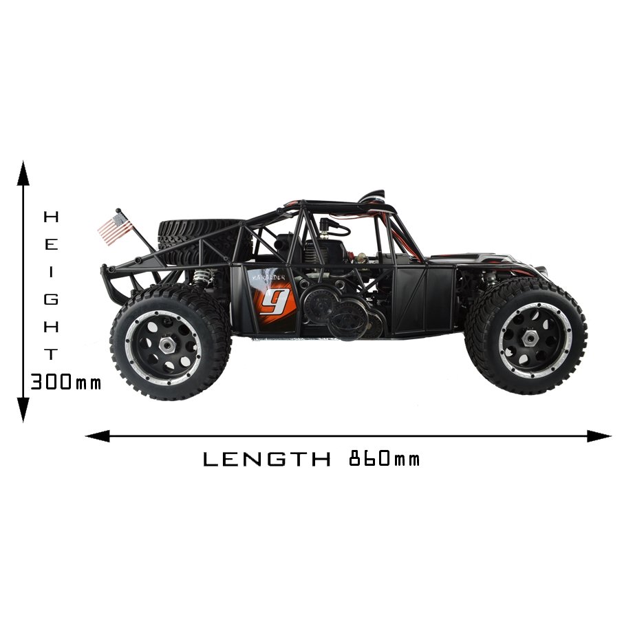 MARAUDER 1/5 30CC PETROL RADIO CONTROLLED