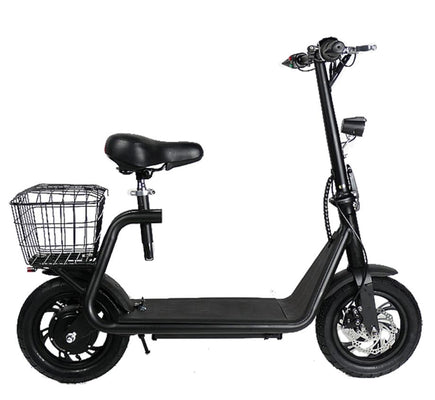 ELECTRIC SCOOTER WITH SEAT AND BASKET M6 350W