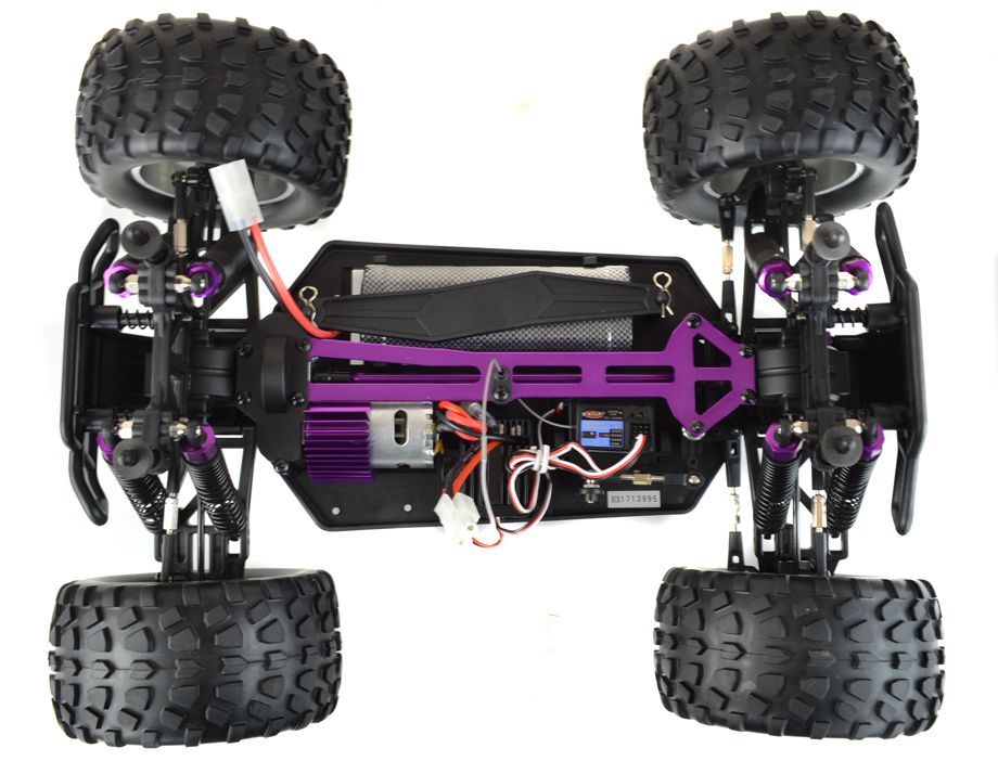 BUG CRUSHER 2.4G ELECTRIC RC MONSTER TRUCK - WITH FREE SPARE BATTERY WORTH £14.99!