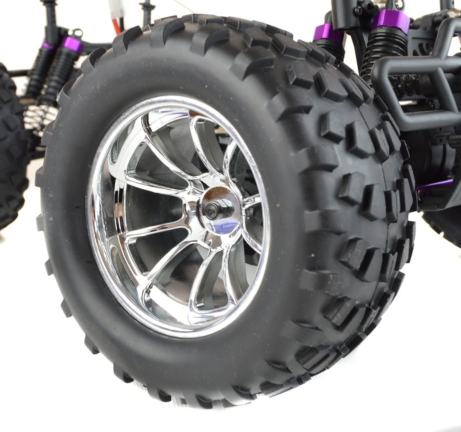 BUG CRUSHER 2.4G ELECTRIC RC MONSTER TRUCK - WITH FREE SPARE BATTERY WORTH £14.99!