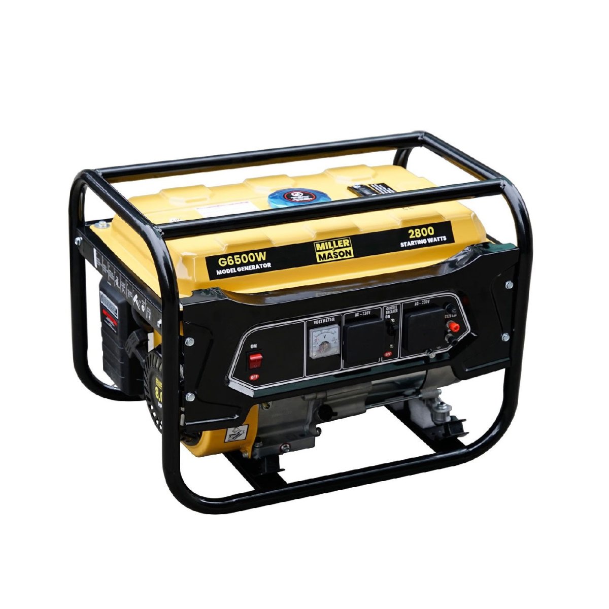 Portable Petrol Generator 3.4KVA 2800W 7HP 4 Stroke G6500W