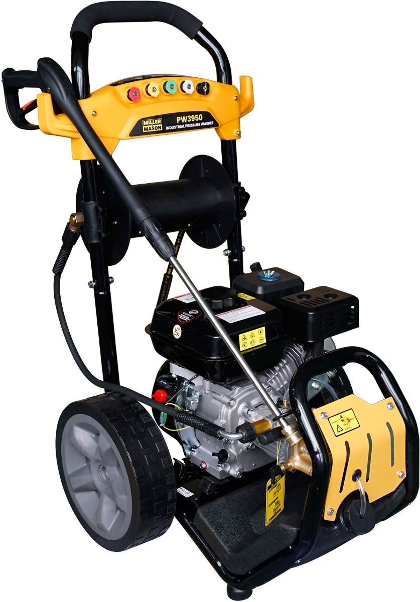 POWERFUL 272 BAR 3950PSI PETROL PRESSURE WASHER JET WASH PATIO CLEANER