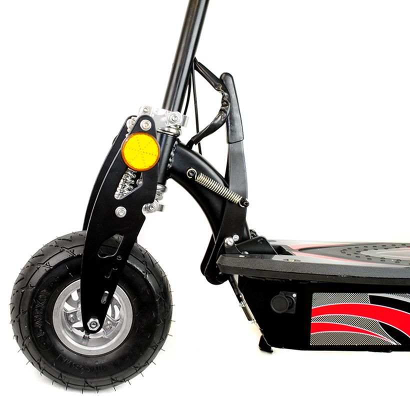 POWERFUL ELECTRIC SCOOTER WITH SUSPENSION AND SEAT