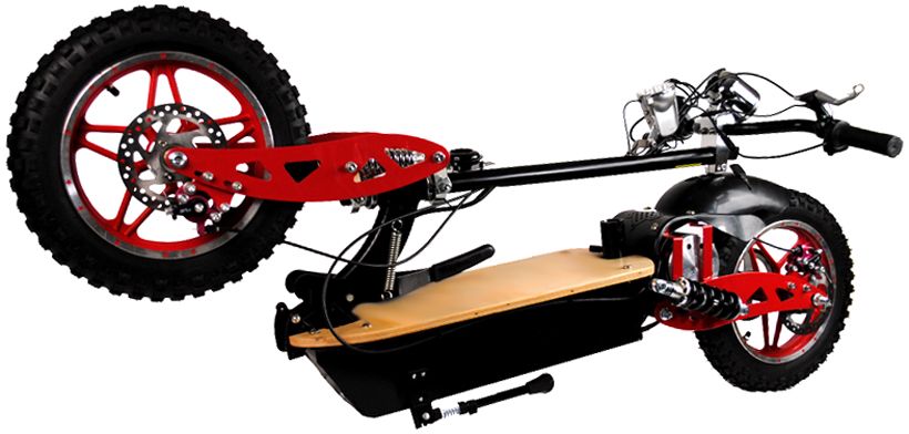 Off Road Electric Scooter 1000W With Seat