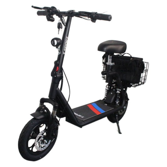 Electric Scooter 12" for Adults, 25-30 Miles Range, Folding, 3 Speed Modes