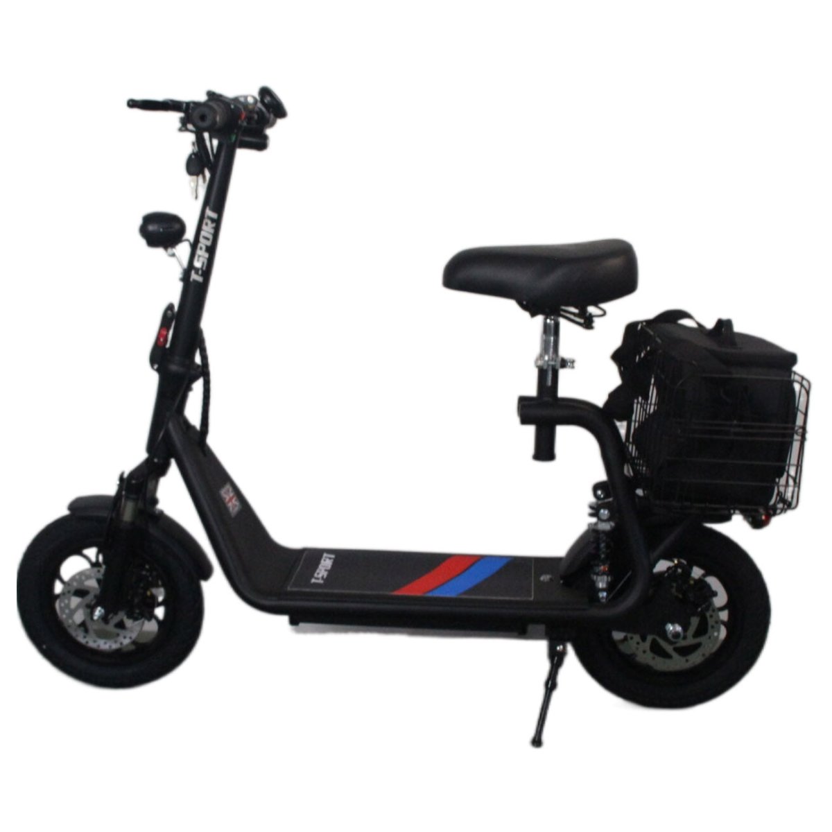 Electric Scooter 12" for Adults, 25-30 Miles Range, Folding, 3 Speed Modes