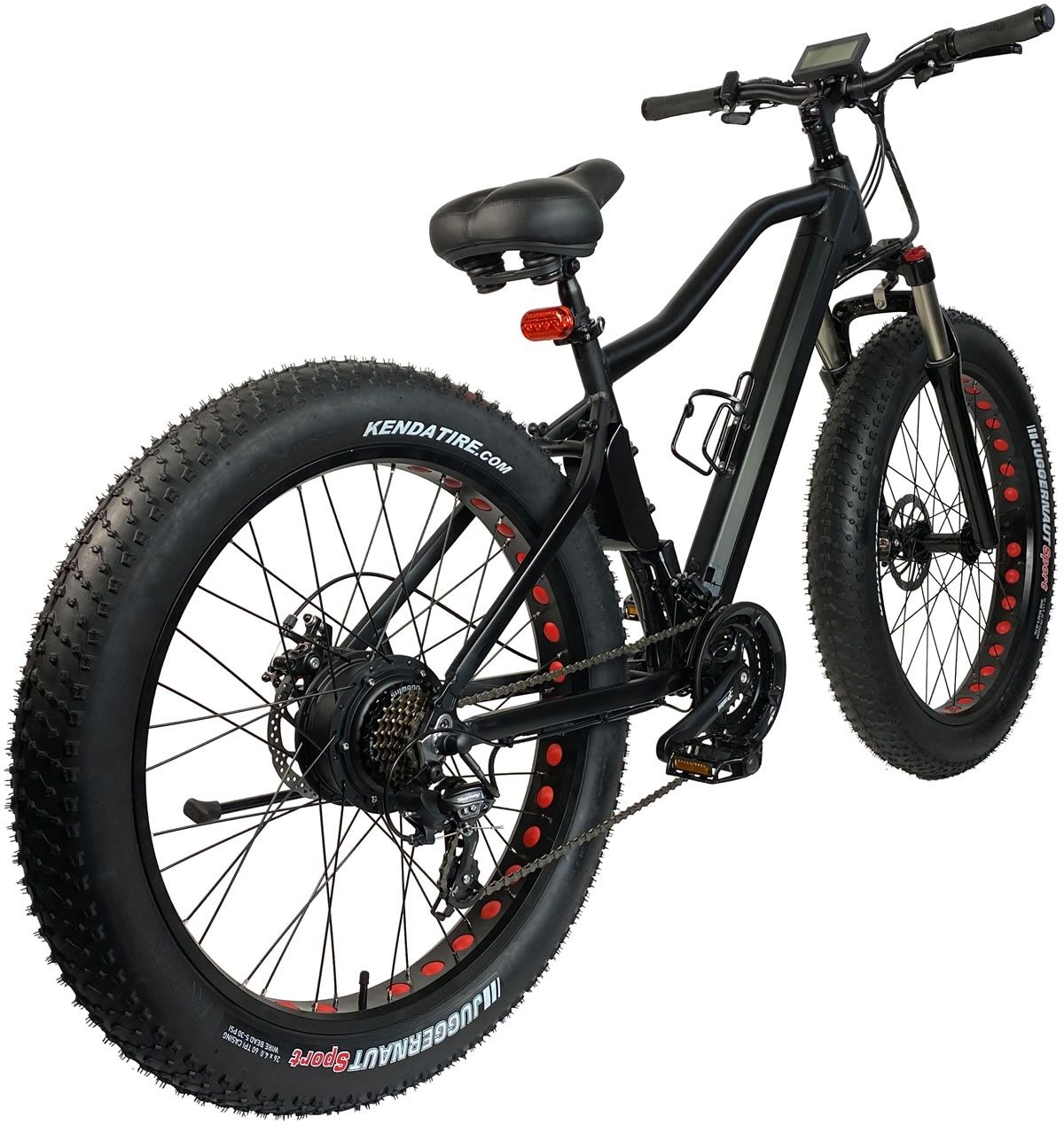 ELECTRIC FAT BIKE 26" MTB MATT BLACK