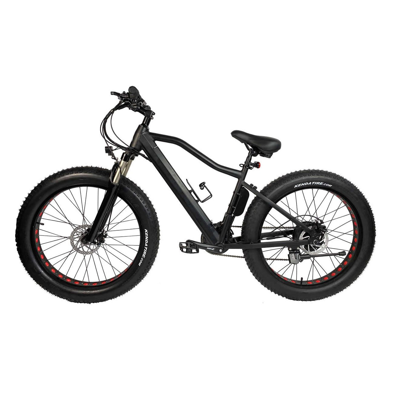 ELECTRIC FAT BIKE 26" MTB MATT BLACK