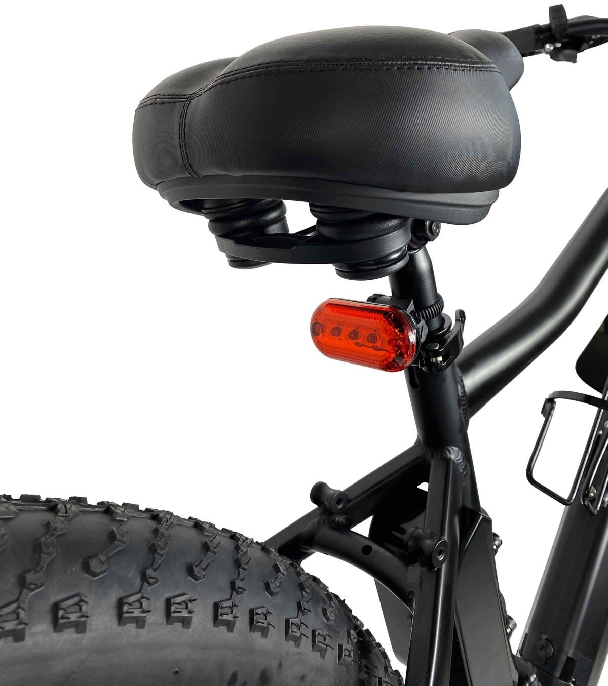 ELECTRIC FAT BIKE 26" MTB MATT BLACK